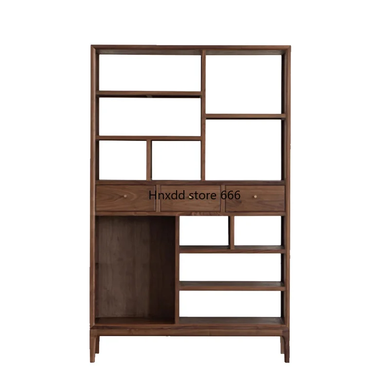 Solid wood Duobao display locker living room wall cabinet