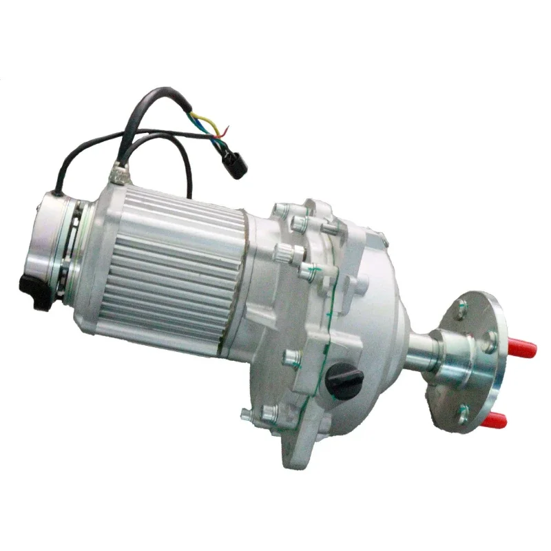 dc 48v/60v/72v 1.2KW/1.8KW motor driving motor with gearbox & brake electric motor for electric vehicle riding lawn mower