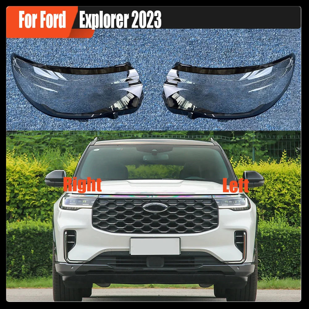 

Для Ford Explorer 2023, крышка фары, налобный фонарь, маска, прозрачный объектив, плексиглас, автозапчасти