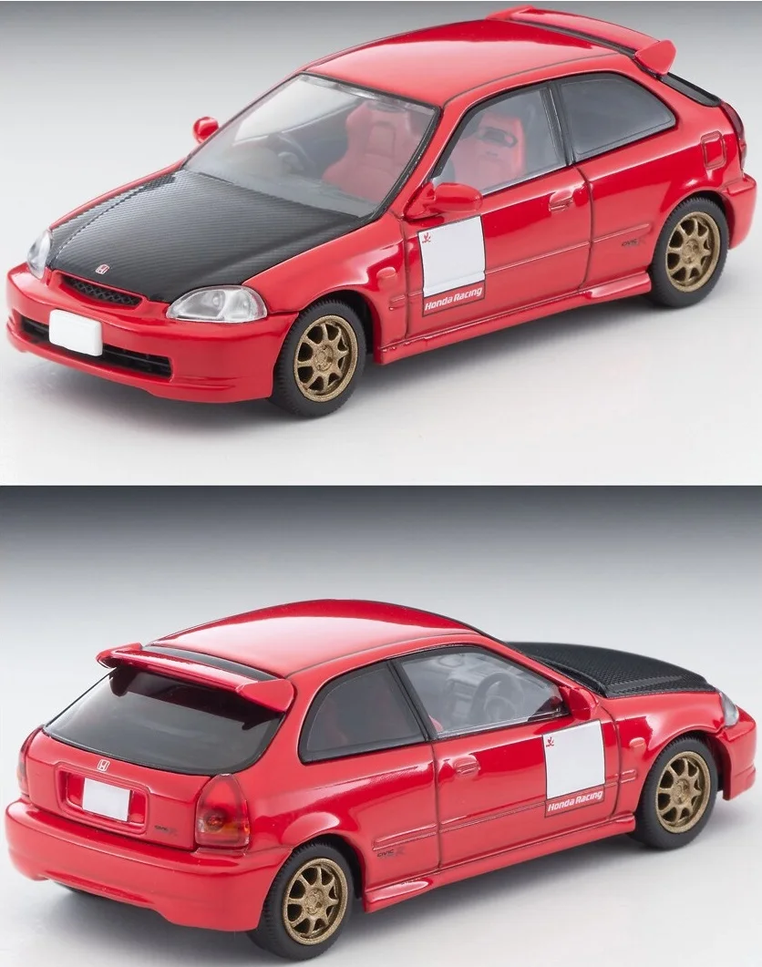 TAKARA TOMY TOMICA-Voiture Snap 06b Honda Civic, 1:64 TLV Car Lift, Alliage, Arbre de compression, Modèle de chaise, Décoration pour adulte, Jouet pour garçon