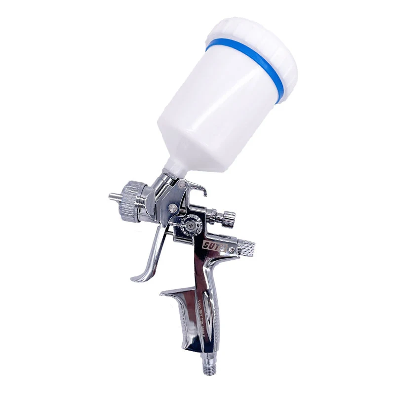 SUTU Spray Guns 1.3MM Nozzle Paint Spray Gun High Atomization Air Tools Car/Furniture Oil Paint Repair Guns Painting Airbrush