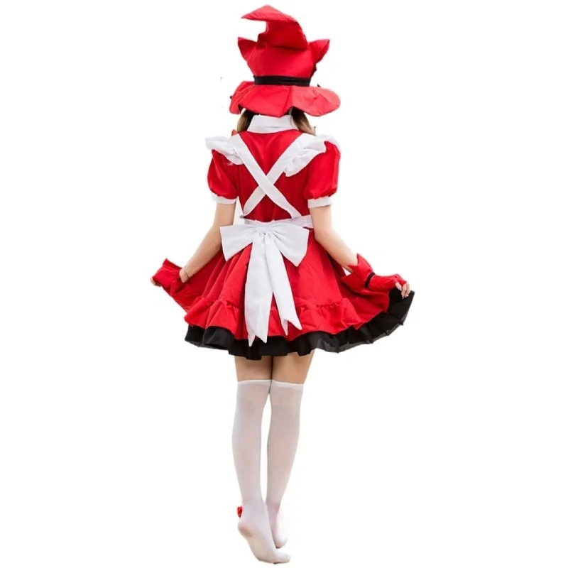 Angel Magic Maid Cosplay Costume Full Set loween Cisas Theme Chinese Production Ladies Ethnic Stage Costume Outfit