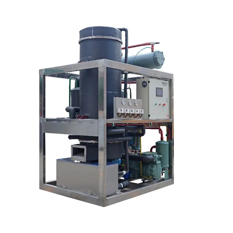Ice Tube Machine 1 Ton 1000kg Big Ice Block Maker Commercial Industrial Ice Making Machine for Business Factory Customized