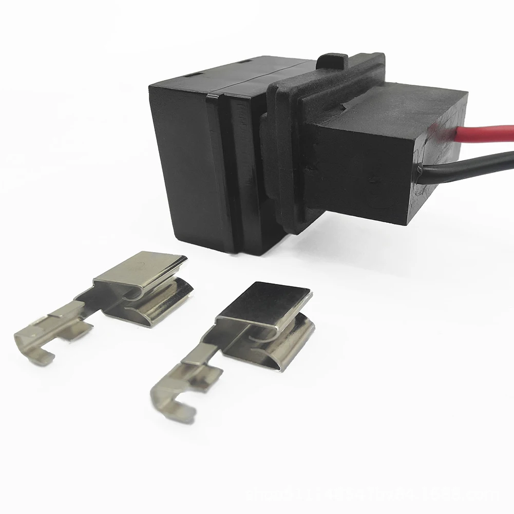 E-Fiets Voor Zilvervisje Accubak Aansluitbasis Lente Plug Batterij Case Ontlading Connector Ebike Accessoires