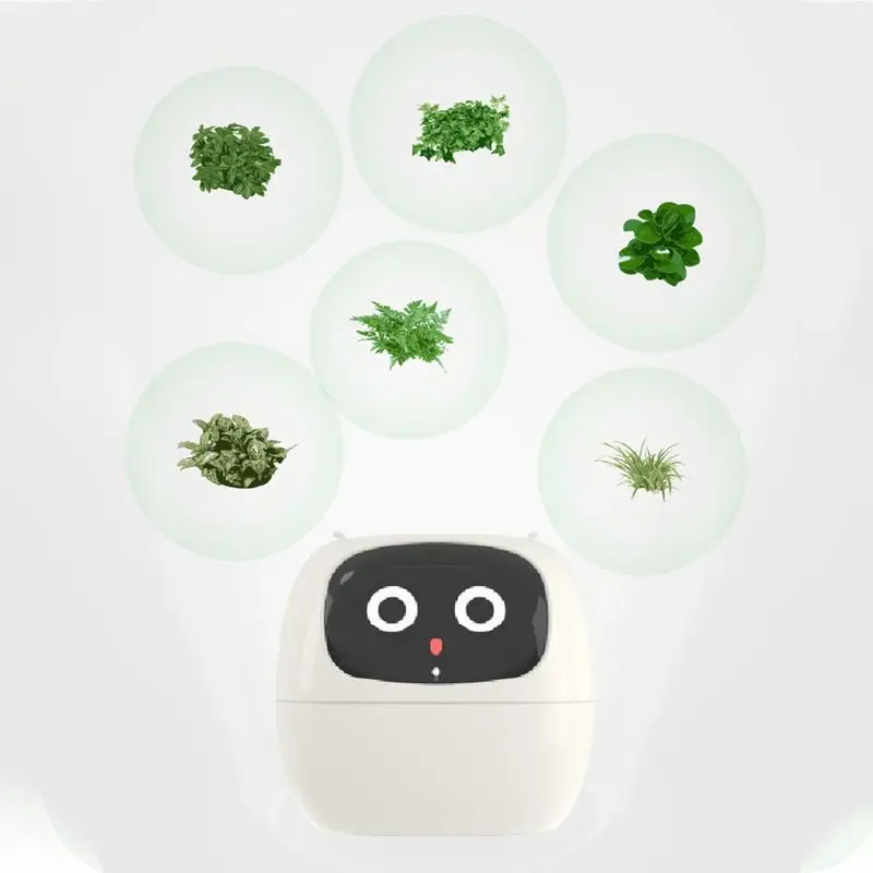 Smart Plant Pot Smart Pet Planter Adorable Plant CompaSmanion For Indoor Decoration Make Raising Plants Easy And Fun Plant Robot