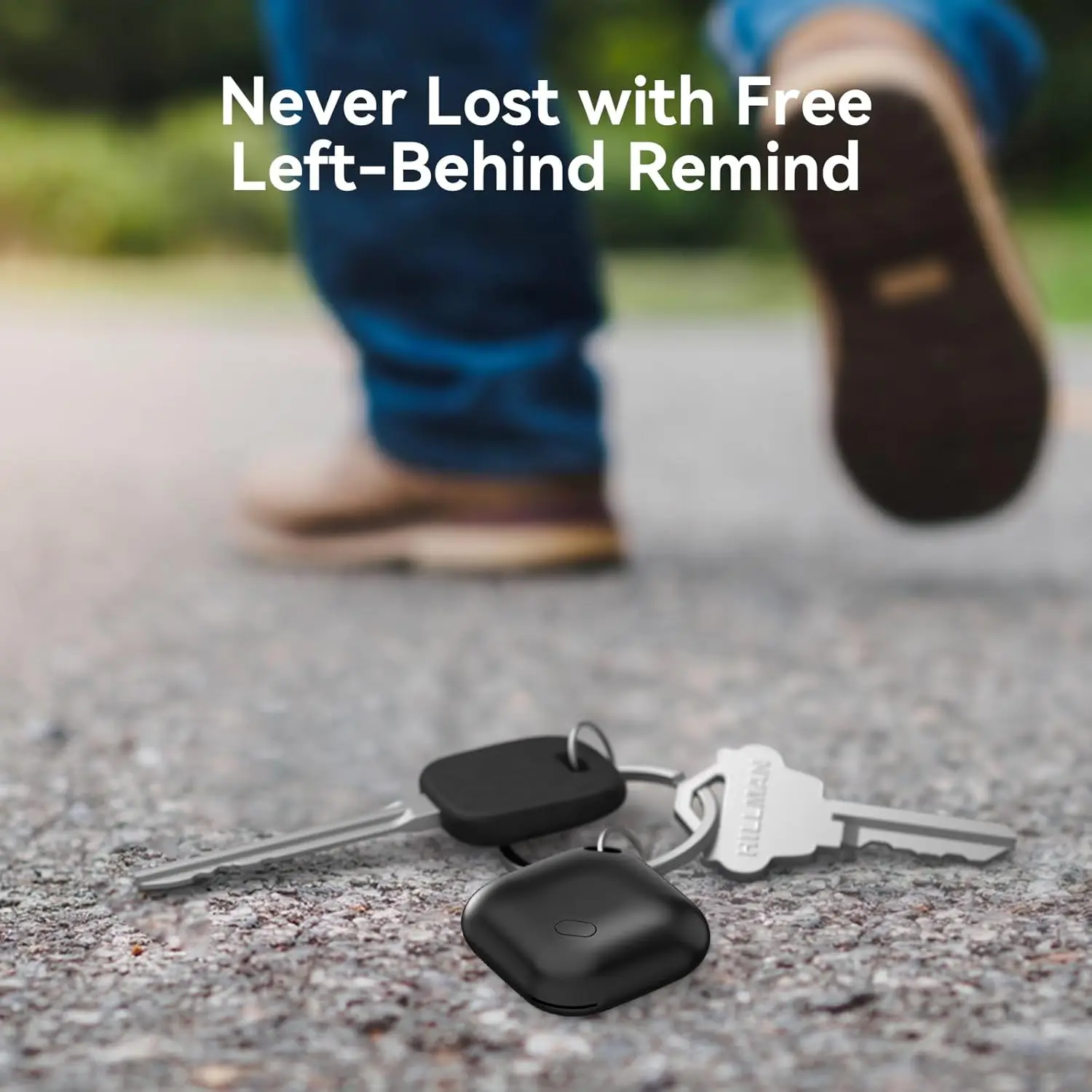 Smart Mini GPS Tracker ITag Global Positioning Anti-loss Finder Device For Keys Wallet Work With IOS System Find My APP view 3
