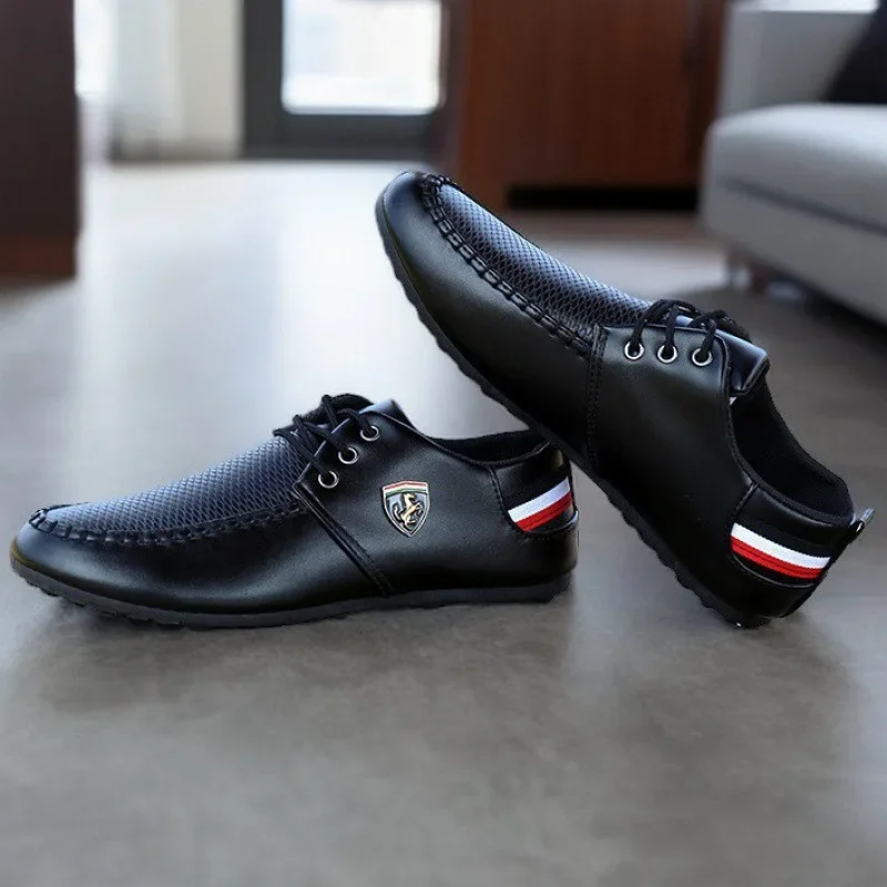 Designer Herren Loafer Mode Bequeme Flache Vulkanisierte Schuhe Outdoor Herren Atmungsaktive Casual Weiche sohlen Leder Schuhe Zapatos