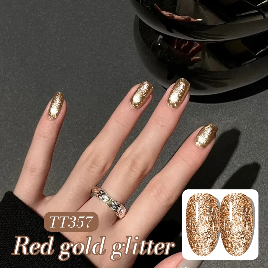Glitter Bunte Gel Nagellack Glänzende Weihnachten Gel Polnisch UV LED Soak Off Maniküre DIY Salon Dekoration Geschenke Frauen Weihnachten