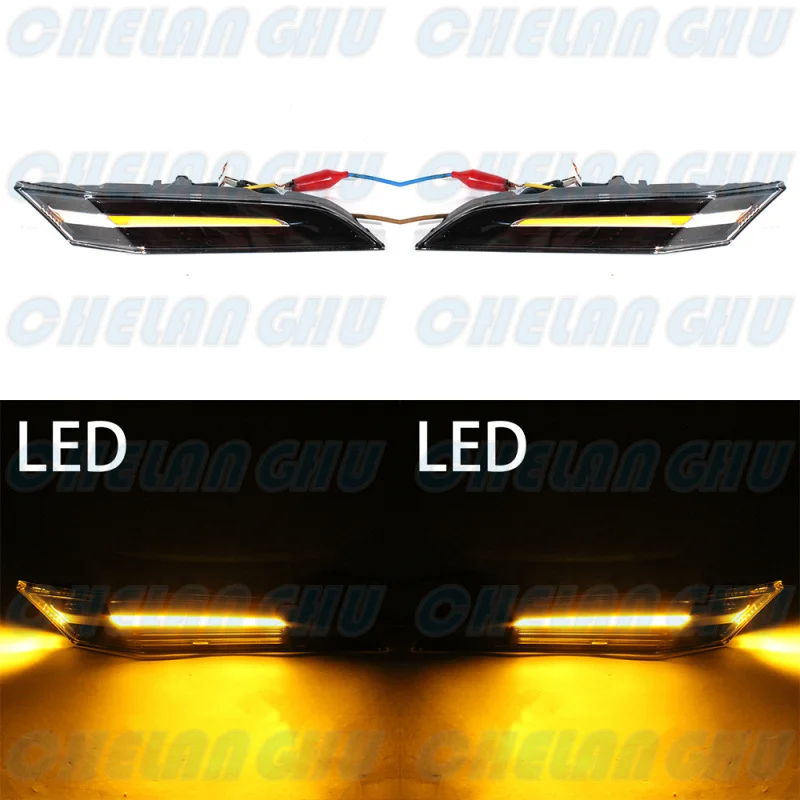 For Porsche 911 992 2020 2021 2022 2023 2024 1 Pair Marker LED Turn Signal Light Lamp Repeater 992953041C 992953042C