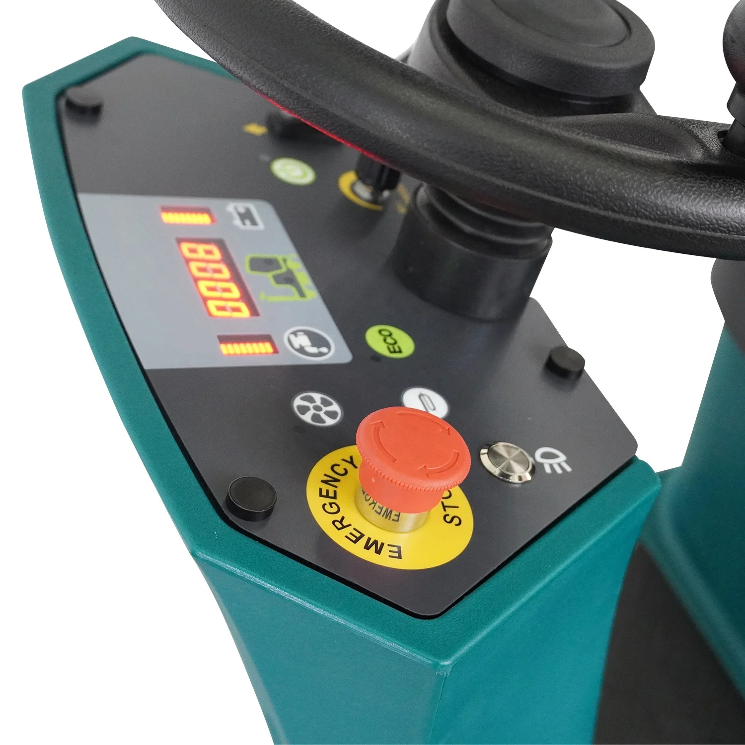 Commercial Dual-brush Ceramic Tile Cleaning Machines Ride On Floor Scrubber Machine