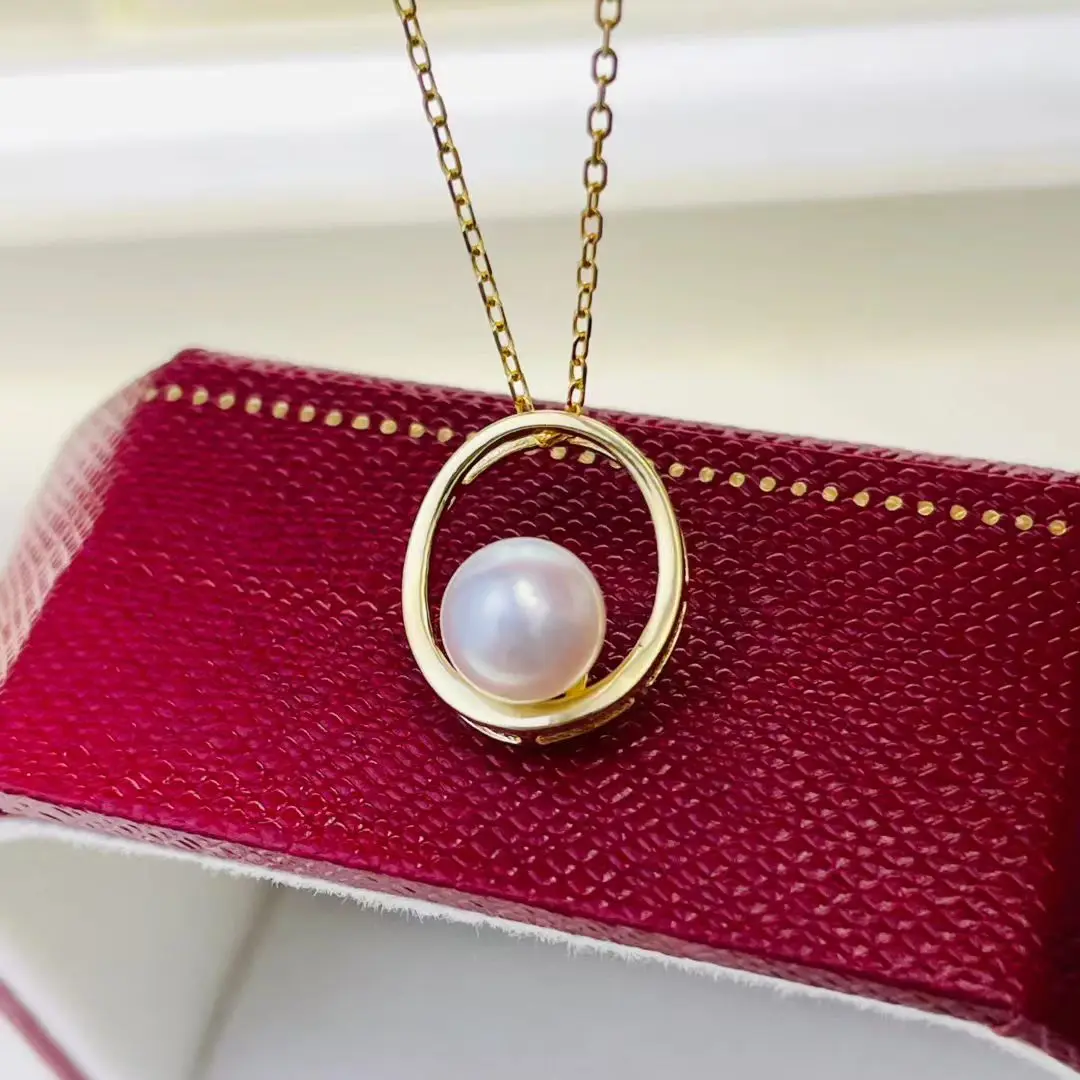 

Wholesale S925 Sterling Silver Pendant Mount Base Mountings Findings Parts Fittings Accessories for 6-7mm Pearls Beads 5pcs/lot