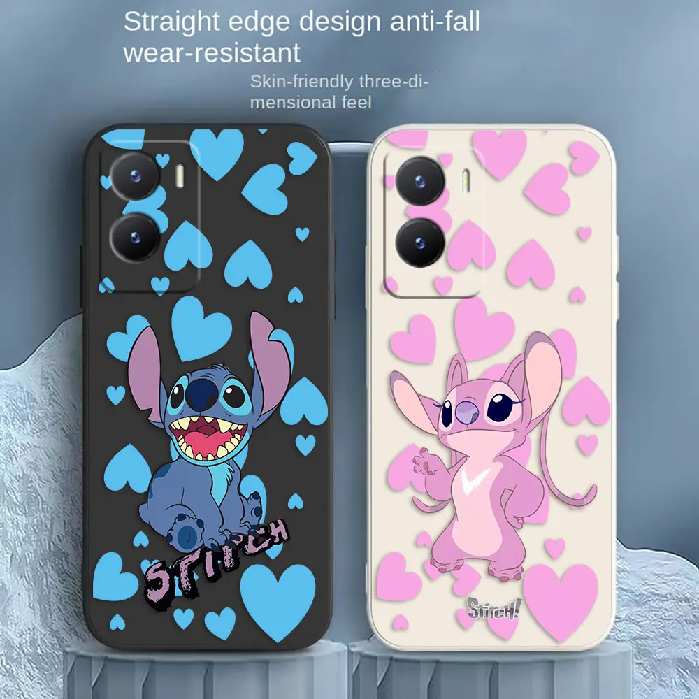 

Cartoon Lilo & Stitch Angel Phone Case For VIVO Z1 Y20 Y21 Y22S Y31 Y55 Y35 Y51 Y51S Y53S Y72 Y75 Y76 Y77 Y81 Y85 Y93 Y97 Case