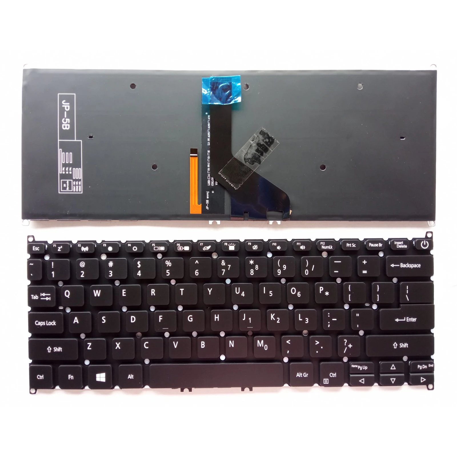 

FOR Acer Swift 5 SF514-52 SF514-52T SF514-54G SF514-54T SF515-51T Keyboard US