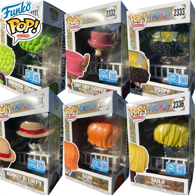 Funko Pop One Piece Build A Scene Monkey D. Luffy Roronoa Zoro Nami Sanji Usopp # 2332 # 2336 # 2335 # 2331 # 2333 Sammlermodell