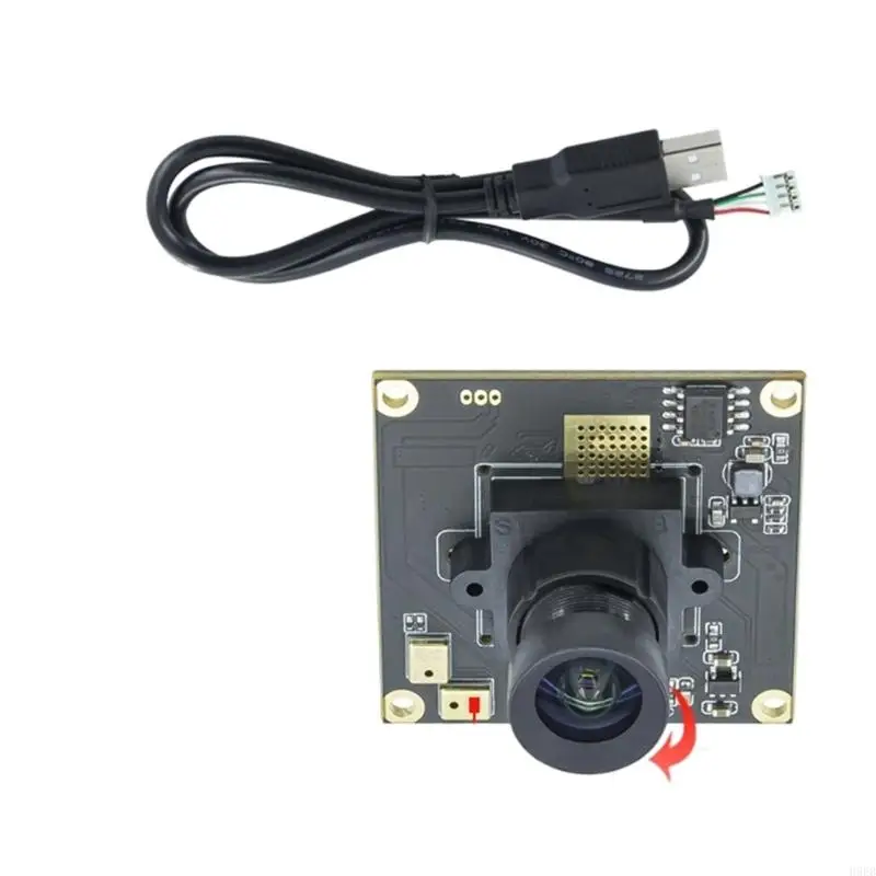 H9EB IMX577 Sensoring USB Webcam Supporting 4K Video 12MP 3840x3040 30FPS Equipped Digital Microphone USB Camera Module