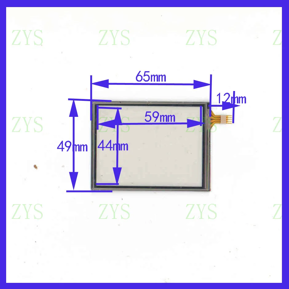 

10PCS/LOT 65*49 This is compatible New Inch Touch Screen 65mm*49mm