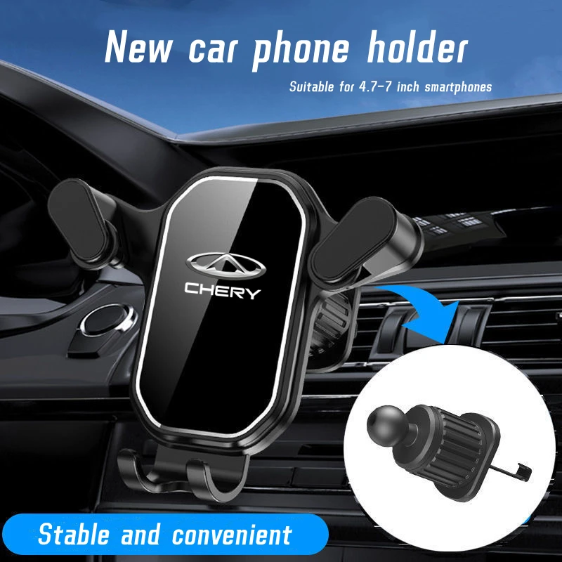 

Car Phone Holder Car Air Vent Clip Mount Mobile Cell Stand Smartphone GPS Support For CHERY TIGGO 3 4 5 7 PRO 8 2 T11 M11 Fulwin