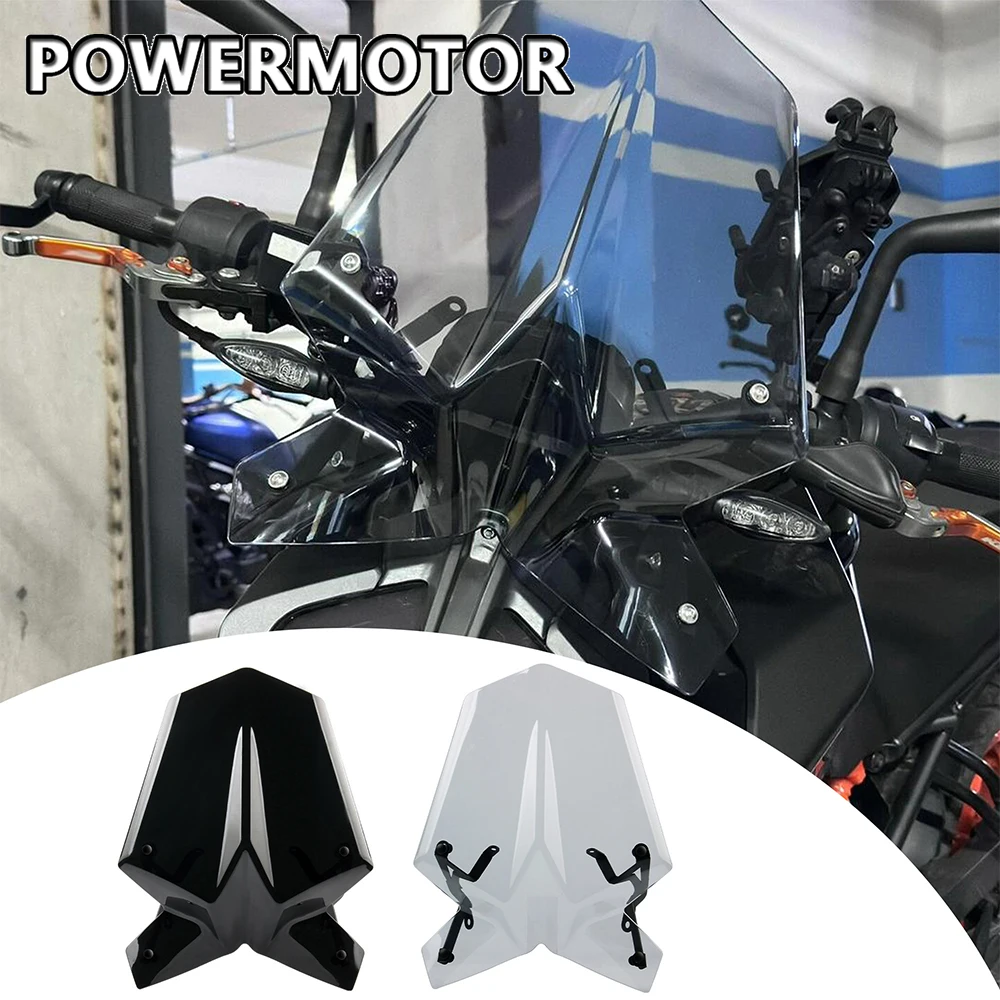 Motorrad Windabweiser Windschutzscheibe Windschutz Für KTM Duke 125 250 390 2017-2023 Modifiziertes Zubehör