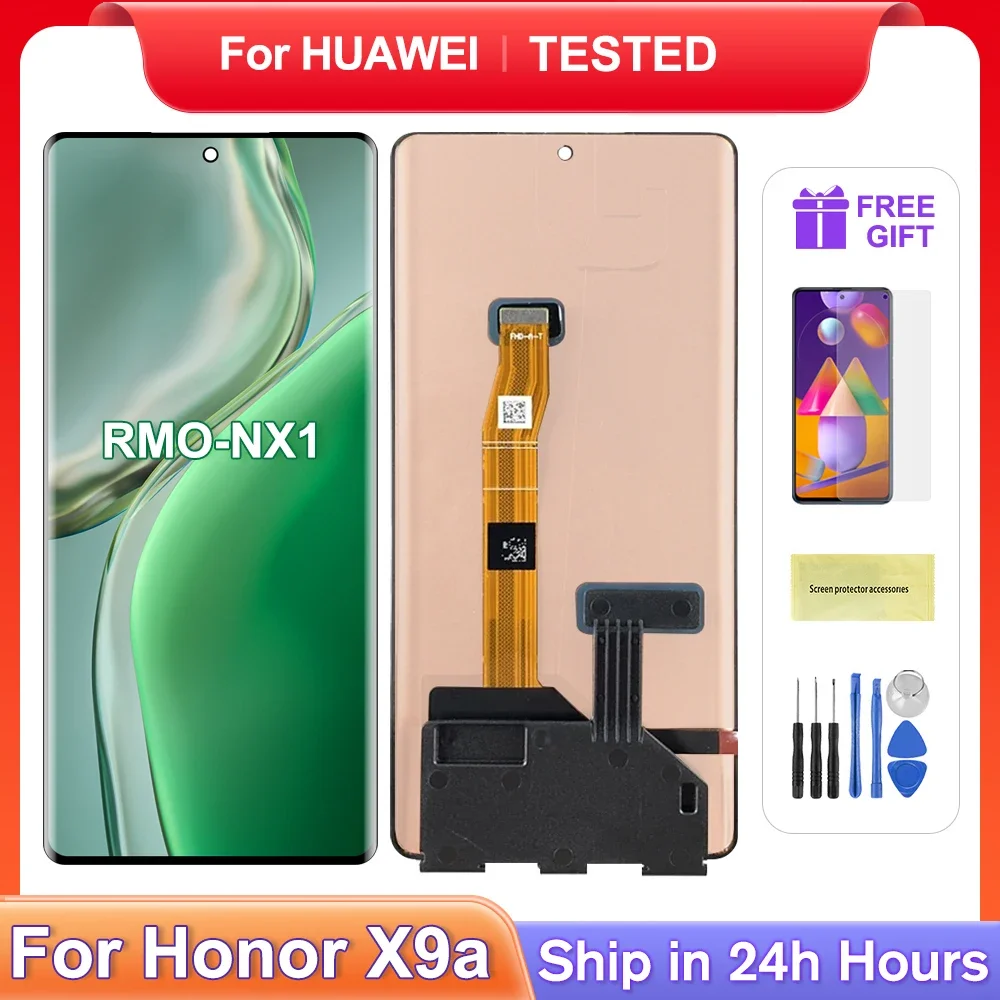 

For HUAWEI 6.67''Honor X9a For HonorX9a RMO-NX1 LCD Display Touch Screen Digitizer Assembly Replacement