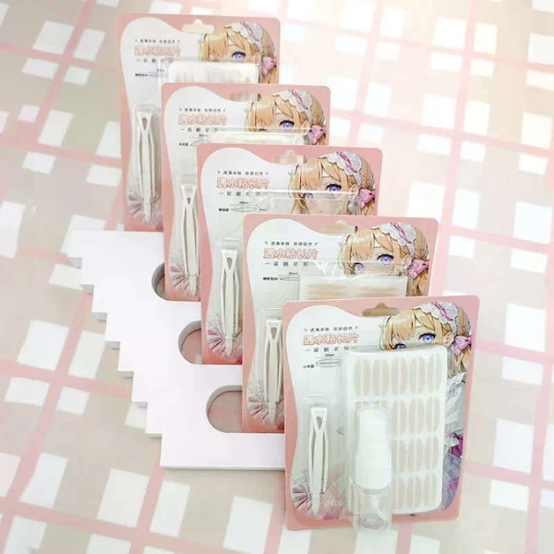 สติกเกอร์ติดตาสองชั้นแบบล่องหน แถบยกเปลือกตา แถบติดตาสองชั้น เทปกาวติดตา อุปกรณ์ติดตา