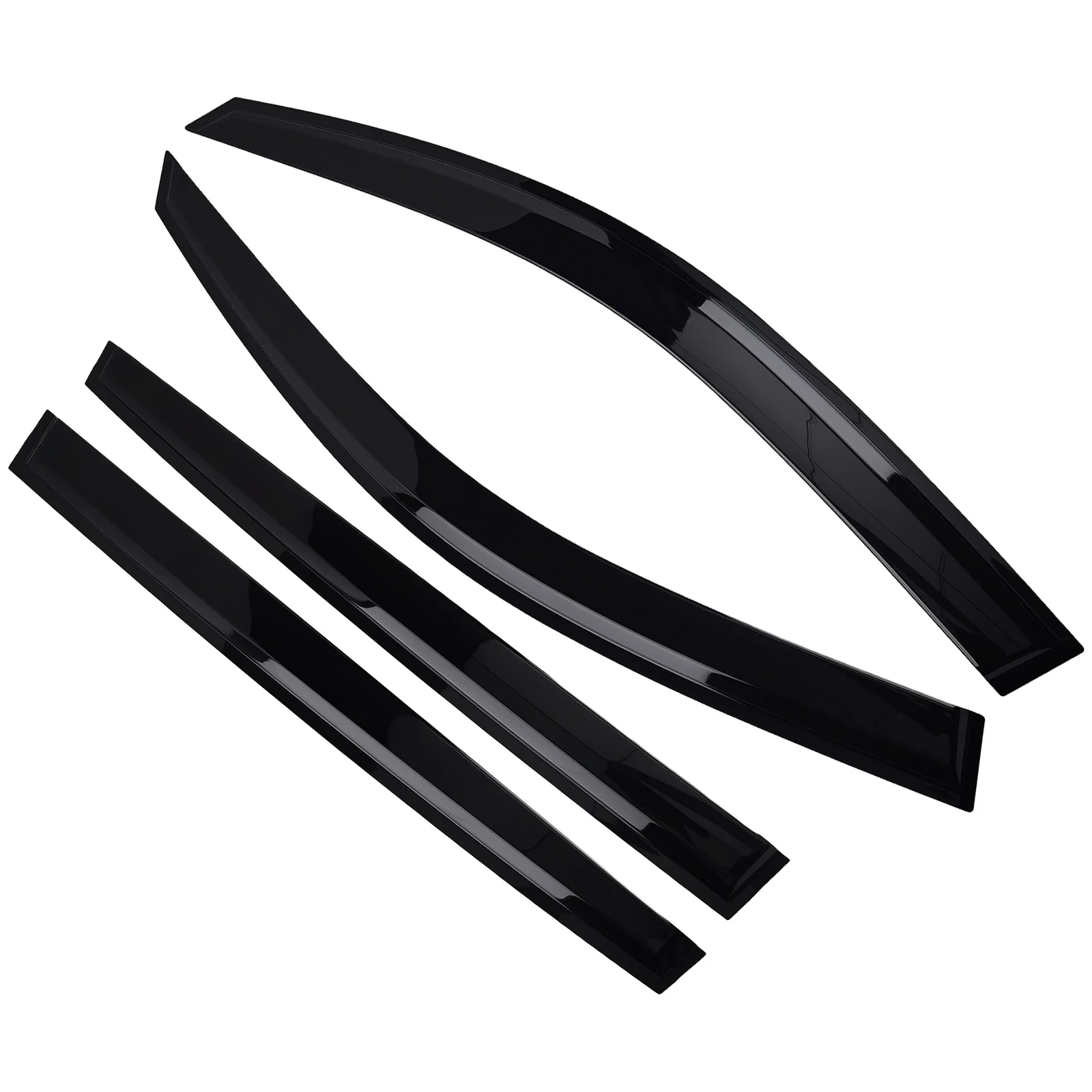

Wind Deflectors Rain Guards for VW Tiguan MK1 08-16 4PC Set Weather Shields