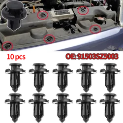 10pcs 10mm Car Bumper Clips Retainer Rivet Door Panel Fender Liner For Honda Accord Civic CRV HRV Pilot Odyssey 91503SZ5003