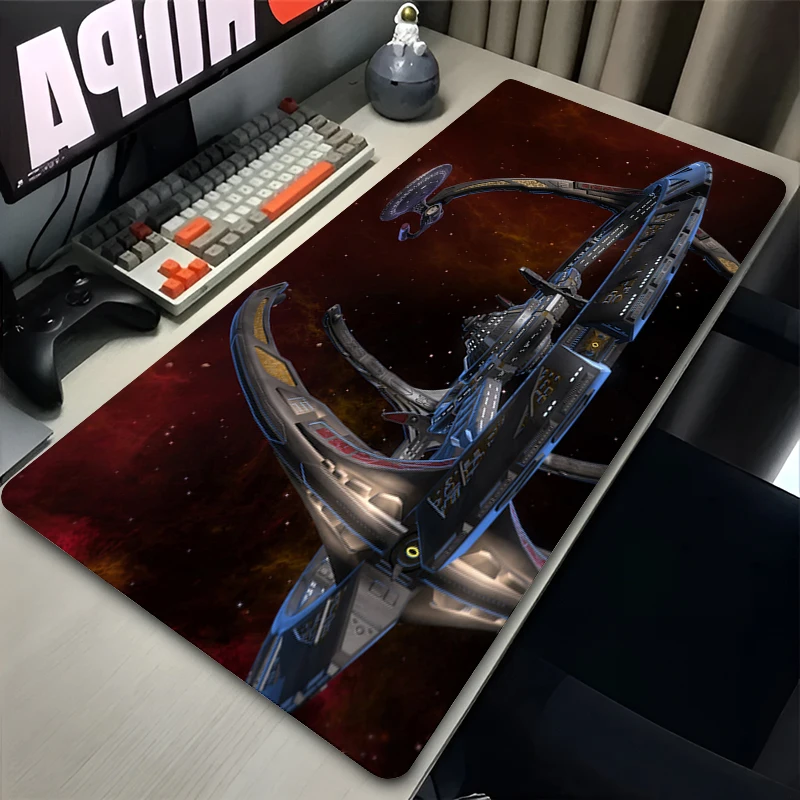 Mousepad Mouse Pads Gaming Accessories PC Gamer Cabinet Carpet Office Computer Desk Mat Space S-Stars Star Trek Keyboard Pad