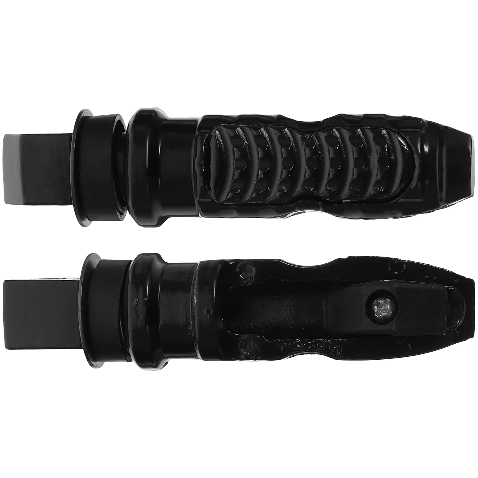 

2pcs Motorcycle Foot Pegs Rear Footrest Metal Pedal For Motorcycles Durable Adjustable Rearset Pegs Enhanced Safety For Long
