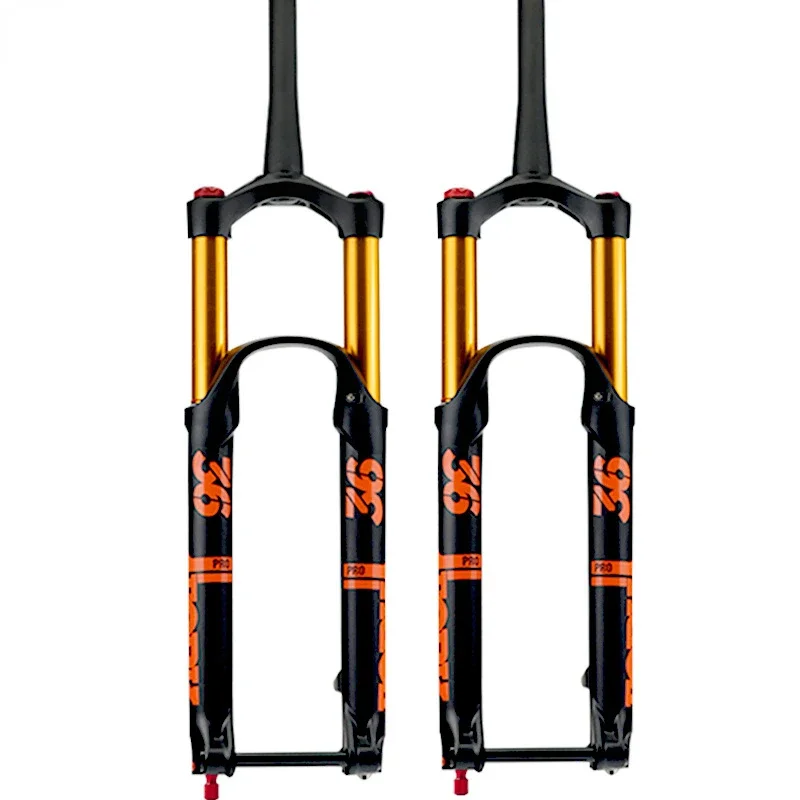 27.5/29cm mountain bike barrel shaft front fork open 36/38 inner tube open 15*110 damping turtle and rabbit adjustment air fork