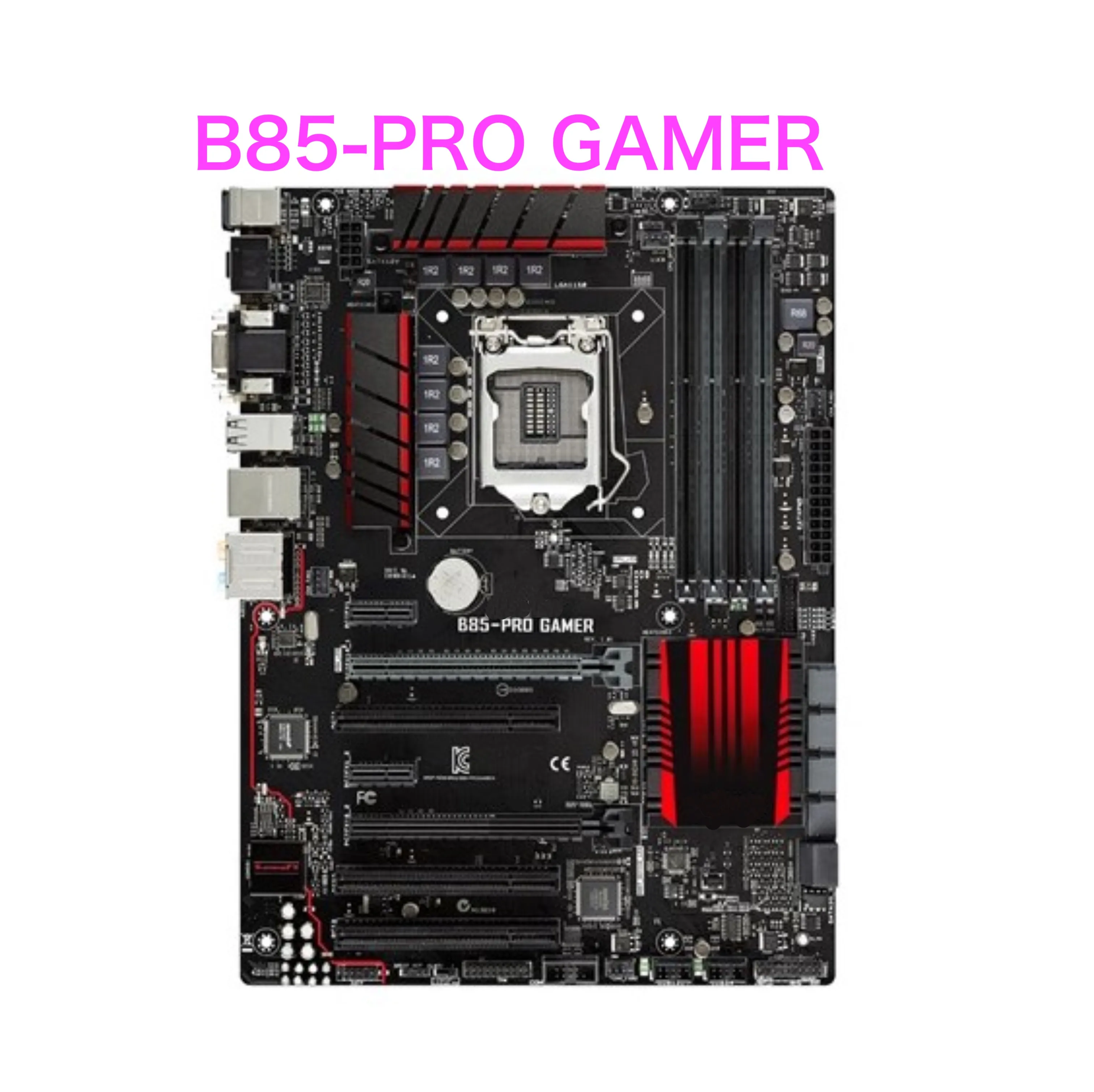 

Подходит для настольной материнской платы Asus B85 PRO GAMER B85 LGA1150 DDR3 Материнская плата 100% протестирована ок полностью работает