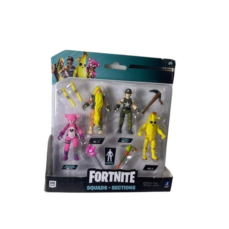 

Fortnite 2.5 Inch Movable Figures Bear Woman Banana Man Valkyrie Frost Goddess Action Figures Kids Toys Birthday Gift