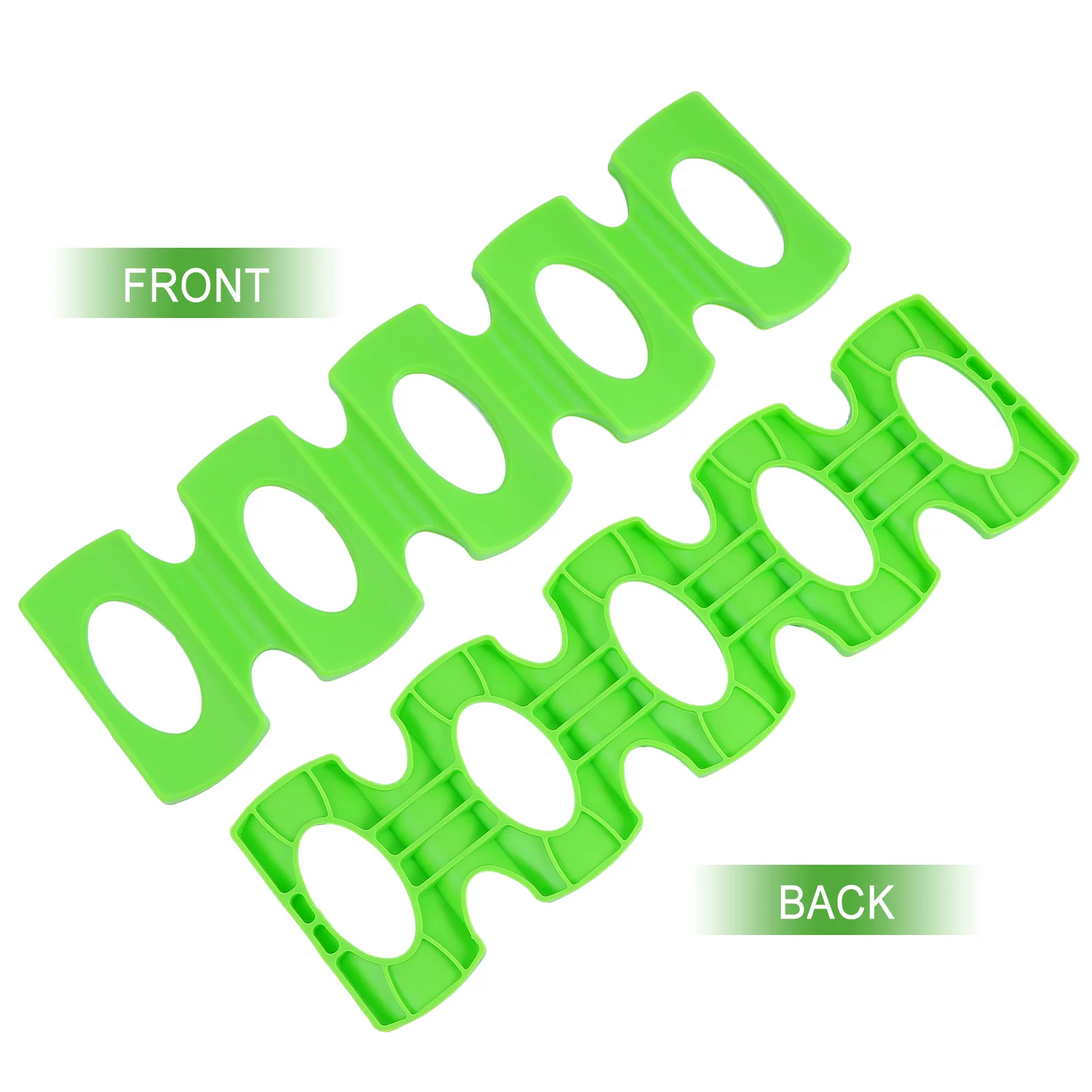 2pcs Silicone Refrigerator Storage Mat Bottle Organizer Holder For Beer Wine Can Rack Fridge Shelf Beverage Stackable Organizer