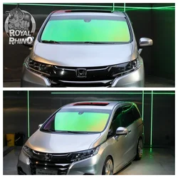 50/76/100/152cm VLT 64% Chameleon Film Side Window High Quality Car Tint Foils Green to Yellow Color Change Protection Sticker