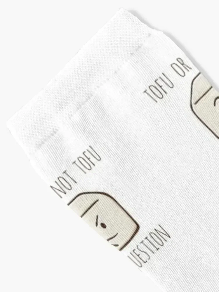 Tofu Or Not Tofu Is The Question Socks halloween ankle hiking Girl'S Socks Men's