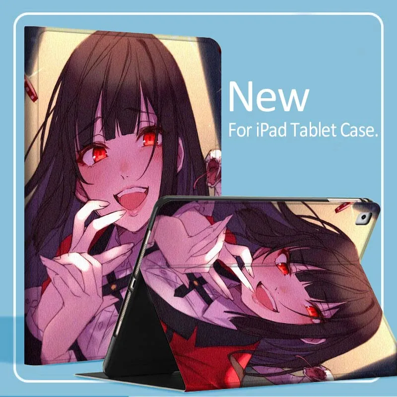 

Anime K-Kakeguruis Art Tablet Case For iPad Pro Air Mini 1 2 3 4 5 6 7 7th 8th 9th 10th 11th 10.2 9.7 10.5 10.9 11 2024 2025