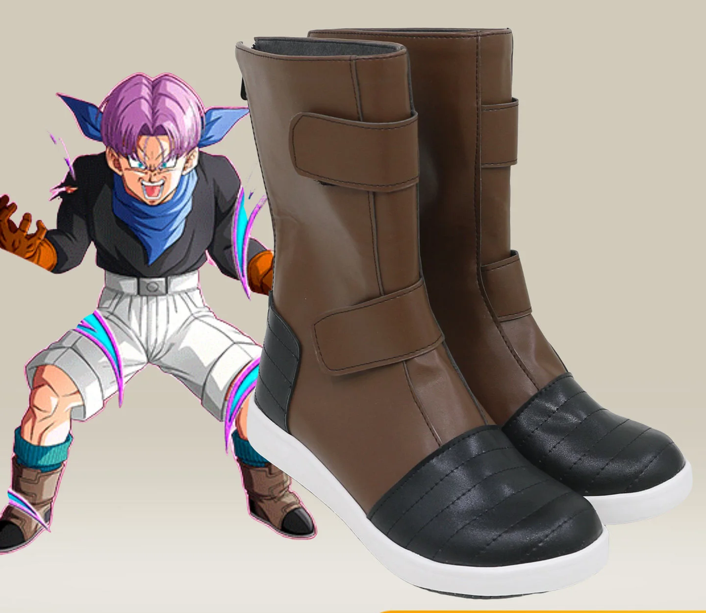 Anime B Z Torankusu Trunks Cosplay Shoes Boots Halloween Costume Accessories Props