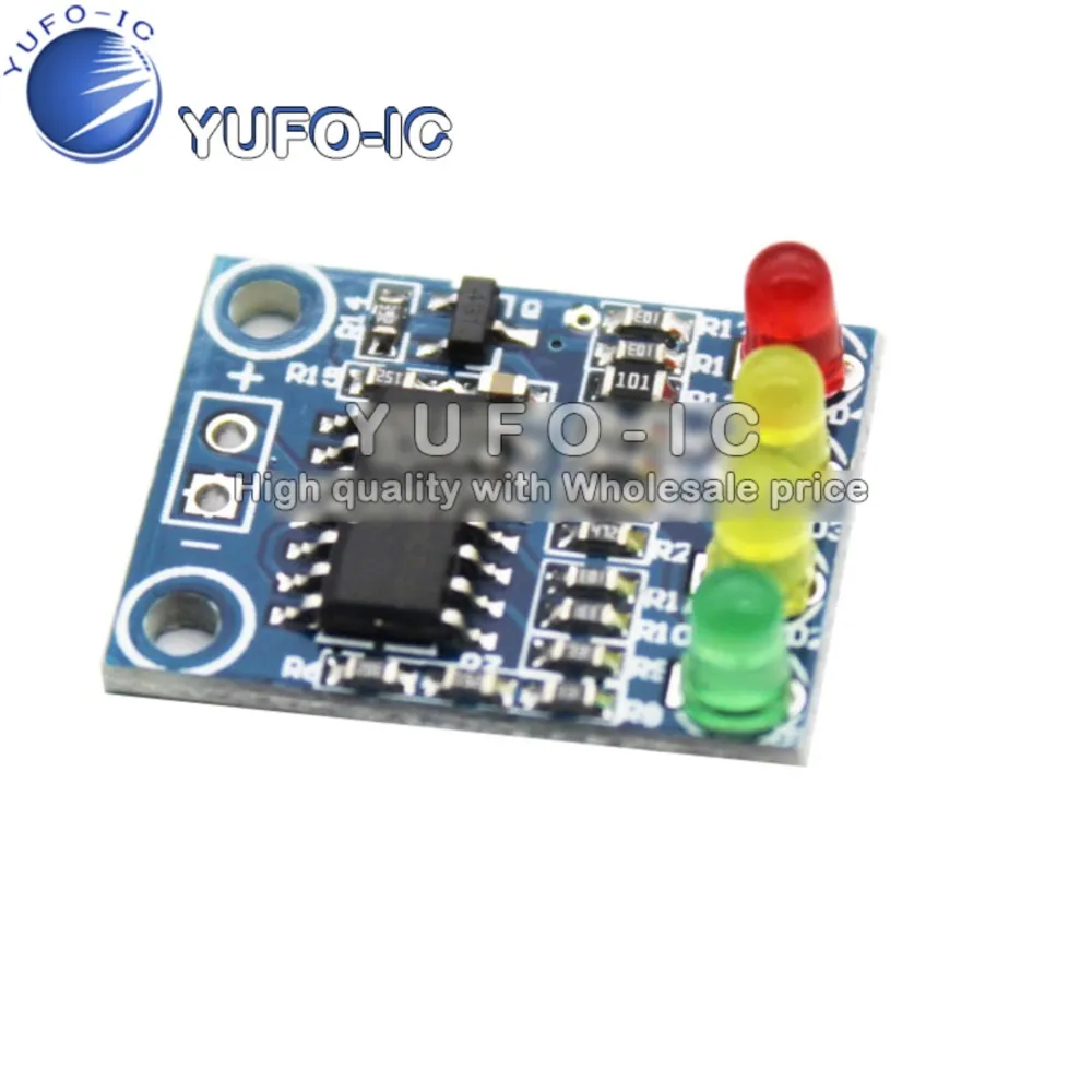 The 12v Battery 4 Four Period Of Power Indicator Module on-board Power Indicator LED Lights good quality