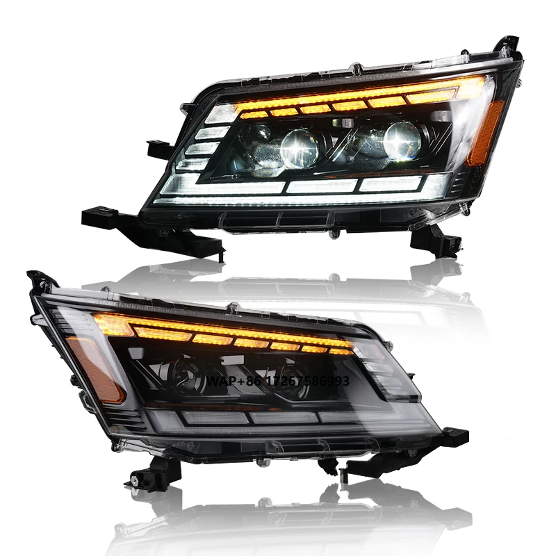 

Archaic Factory High Quality Led Head Lamp for Hiace 2018-UP Headlight With Sequential Turning Signal Car Lamp