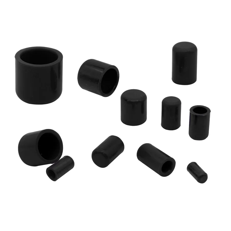 10pcs Silicone Tube Coolant Cap Id Black For Water Port Coolant Heater Pipeline Universal Air Intake Vacuum Hose Clamp End Plug