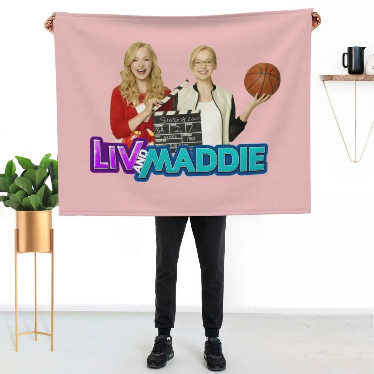 

Liv and Maddie, Liv and Maddie Stickers, Liv and Maddie Kids T-Shirt Throw Blanket Stylish Couch Blanket for Home Living Room