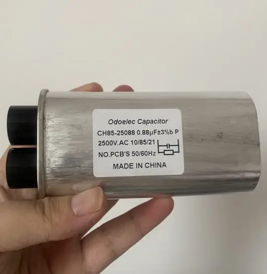 Microwave Oven High Voltage HV Capacitor 2500V 0.88UF