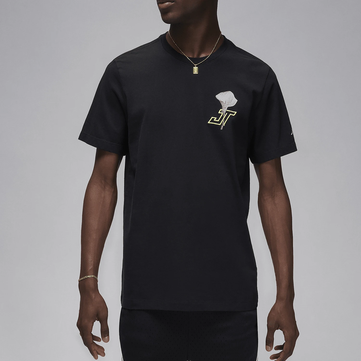 

Оригинальная мужская повседневная спортивная футболка Nike JORDAN Tatum с короткими рукавами HF1180-010