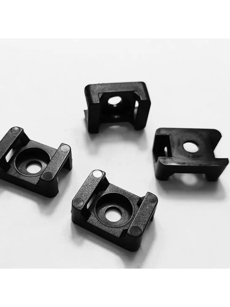 Clips de montage de câble, support de fil de type dégager, bases d'ordinateur, pinces à fibre, TV, 100 pièces