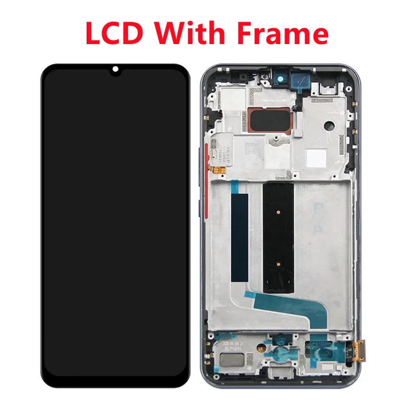 AMOLED TFT Screen For Xiaomi MI 10 Lite 5G LCD Display Fingerprint Function 10 Touch Screen Replacement For MI10 Lite 5G Global