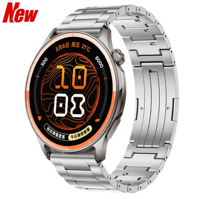 Titanarmband für Oppo Watch S2 X3 X X2 4 Pro/S, OnePlus Watch 4 3 46mm, Armband für Huawei Watch 6/6pro/GT7/7pro/Runner 2.