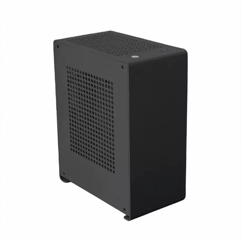 Portable Vertical A4 Size Compact PC Case Mini Desktop Computer Chassis Hardware Accessory