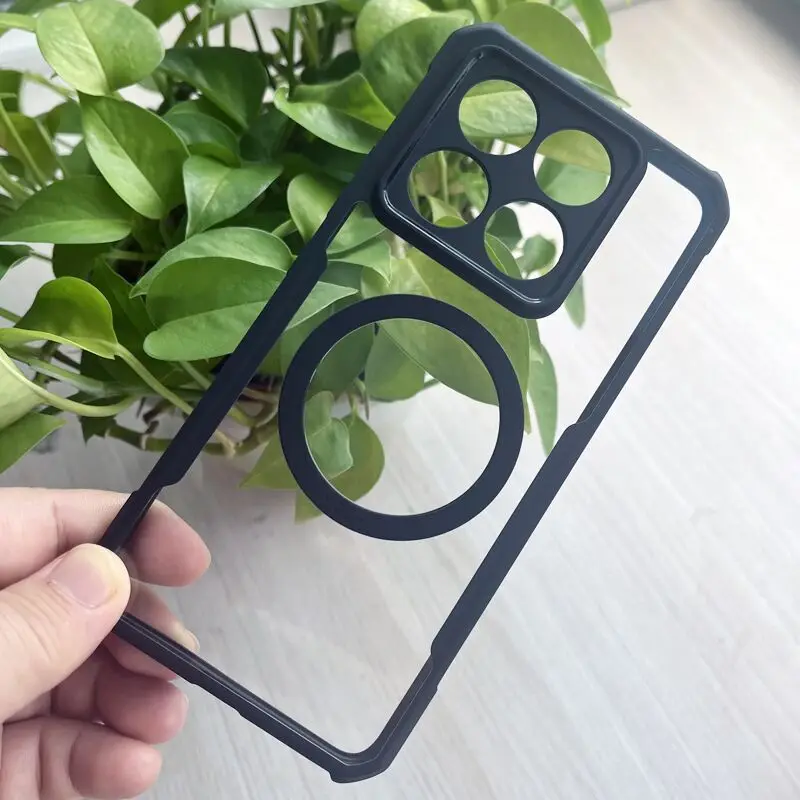 For Xiaomi 14T Pro Case Xundd Airbag Shockproof Magnetic Transparent PC Back Camera Protection Cover For Xiaomi Mi 14T Pro image 2