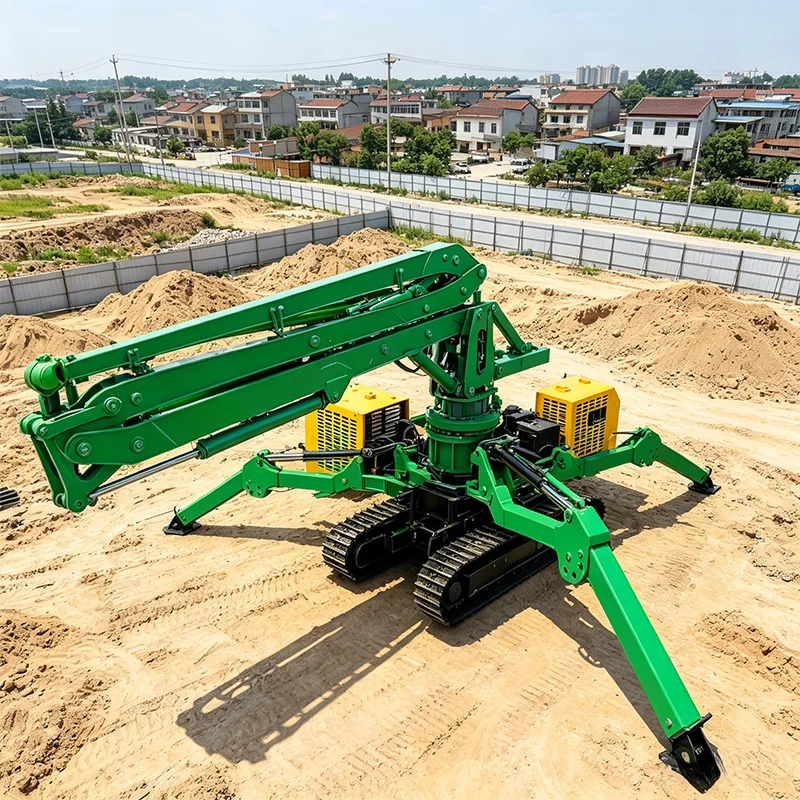 High Efficiency Concrete Placing Boom, Distributor, Spreader for Fast Pouring, Smooth Flow, No Blockage