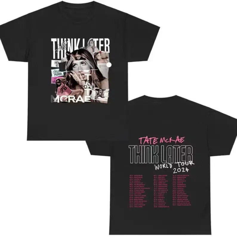 Tate McRae The Think Later World Tour T-Shirt