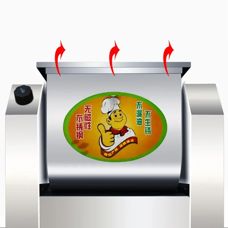 110V 220V Electric Mixer Commercial Active Noodle Making Machine Stuffing Machine Stainless Steel Mixing Kneading Machine